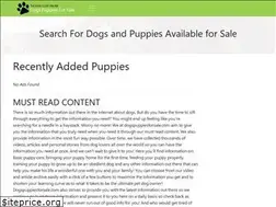 Sites similar to dogspuppiesforsale.com