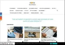 Sites similar to dogsrecommend.com