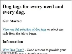 Sites similar to dogtagstogo.com