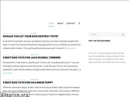 Sites similar to dogtoysnerd.com
