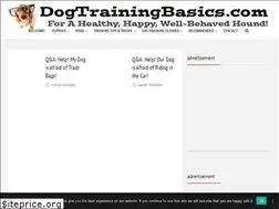 Sites similar to dogtrainingbasics.com