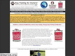 Sites similar to dogtrainingforowners.com