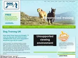Sites similar to dogtraininguk.com