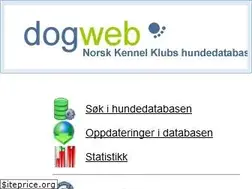 Sites similar to dogweb.no