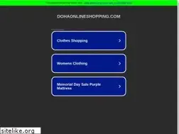 Sites similar to dohaonlineshopping.com