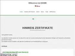 Sites similar to dohmepilze.de