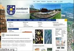 Sites similar to dohnany.sk