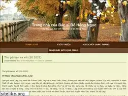 Sites similar to dohongngoc.com