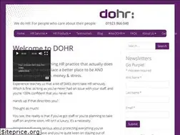 Sites similar to dohr.co.uk
