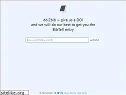 Sites similar to doi2bib.org