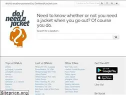 Sites similar to doineedajacket.com