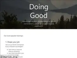 Sites similar to doinggood.co