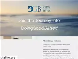 Sites similar to doinggoodbetter.org