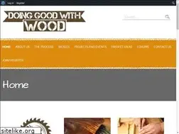 Sites similar to doinggoodwithwood.org