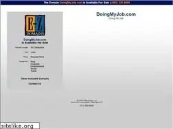 Sites similar to doingmyjob.com