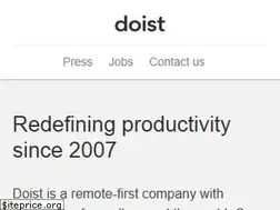 Sites similar to doist.com