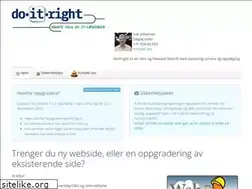 Sites similar to doitright.no