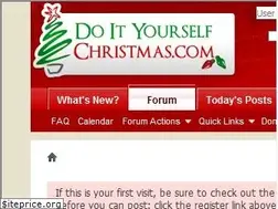 Sites similar to doityourselfchristmas.com