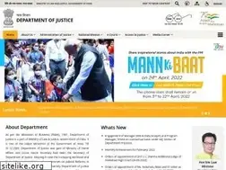 Sites similar to doj.gov.in