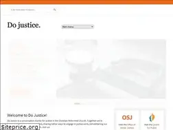 Sites similar to dojustice.crcna.org
