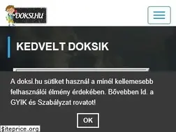 Sites similar to doksi.hu