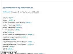 Sites similar to dokspeicher.de
