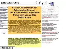 Sites similar to doktoranden-netz.de