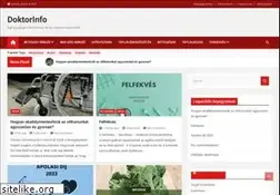 Sites similar to doktorinfo.hu