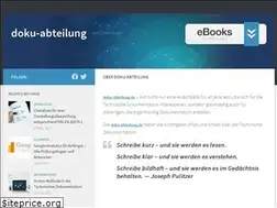 Sites similar to doku-abteilung.de