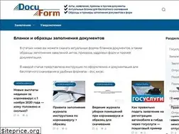 Sites similar to dokuform.ru