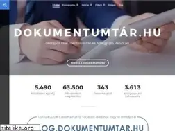 Sites similar to dokumentumtar.hu
