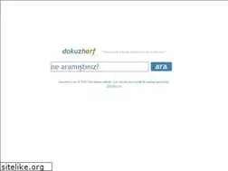 Sites similar to dokuzharf.com