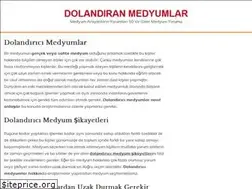 Sites similar to dolandiranmedyumlar.com