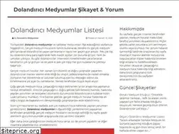 Sites similar to dolandiricimedyumlar.net