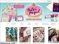 Sites similar to dolcepapel.com