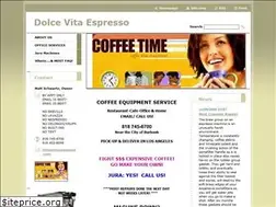 Sites similar to dolcevitaespresso.com