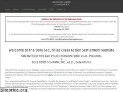 Sites similar to dolesecuritieslitigation.com