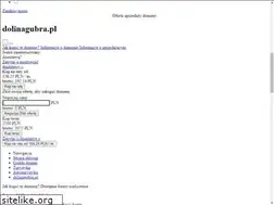 Sites similar to dolinagubra.pl