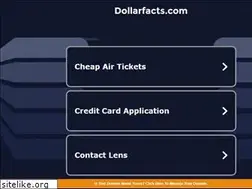 Sites similar to dollarfacts.com