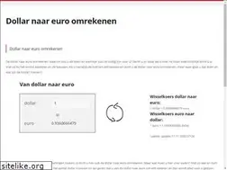 Sites similar to dollarnaareuro.nl