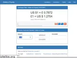 Sites similar to dollars2pounds.com