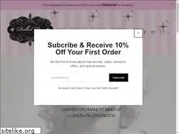 Sites similar to dolledupbeautybar.com