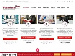 Sites similar to dolmetschbar.de