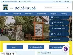 Sites similar to dolnakrupa.sk