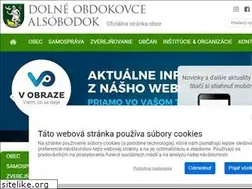 Sites similar to dolneobdokovce.sk
