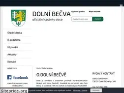 Sites similar to dolnibecva.cz