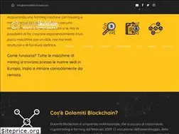 Sites similar to dolomitiblockchain.com