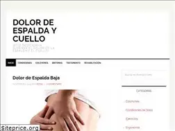 Sites similar to dolordeespaldaycuello.com