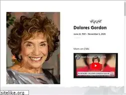 Sites similar to doloresgordon.com