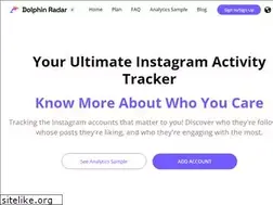 Sites similar to dolphinradar.com